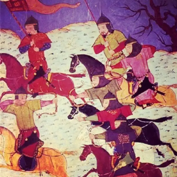 Описание западного похода монголов в "Сборнике летописей" Рашид-ад-дина.
