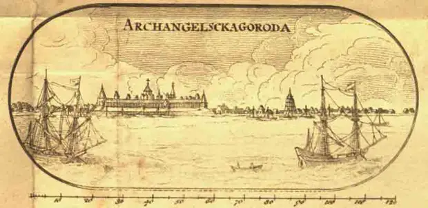 Архангельск XVI века в описании французского путешественника Жана Соважа. 1586