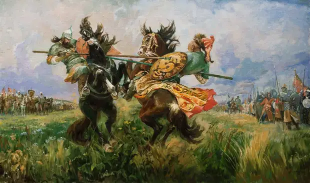 Куликовская битва в живописи.