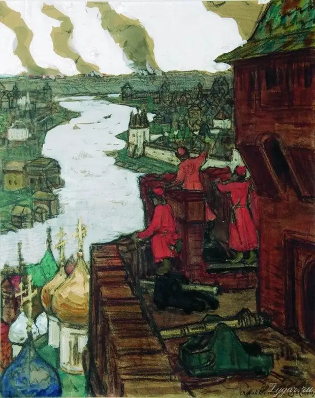 3 июня 1571 года войско крымского хана Девлет- Гирея I сожгло Москву.