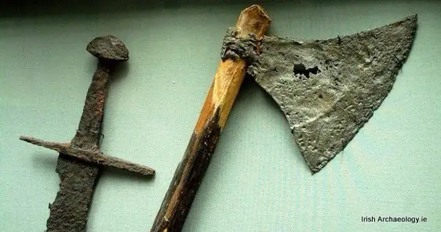 Оружие викингов в Ирландии.