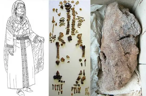 Исследованы останки королевы Арнегунды