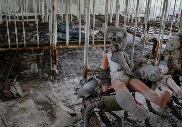 Свежие кадры из Чернобыля