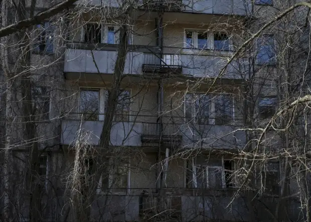 Свежие кадры из Чернобыля