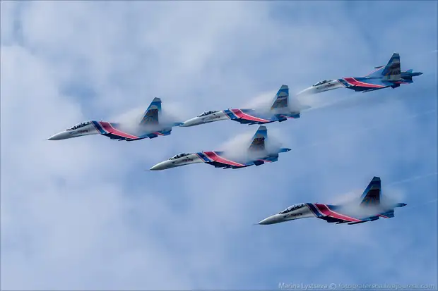Юбилей пилотажной группы “Русские Витязи”
