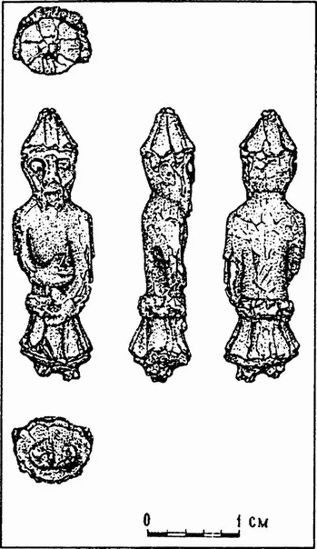 Збручский идол и славянский пантеон.