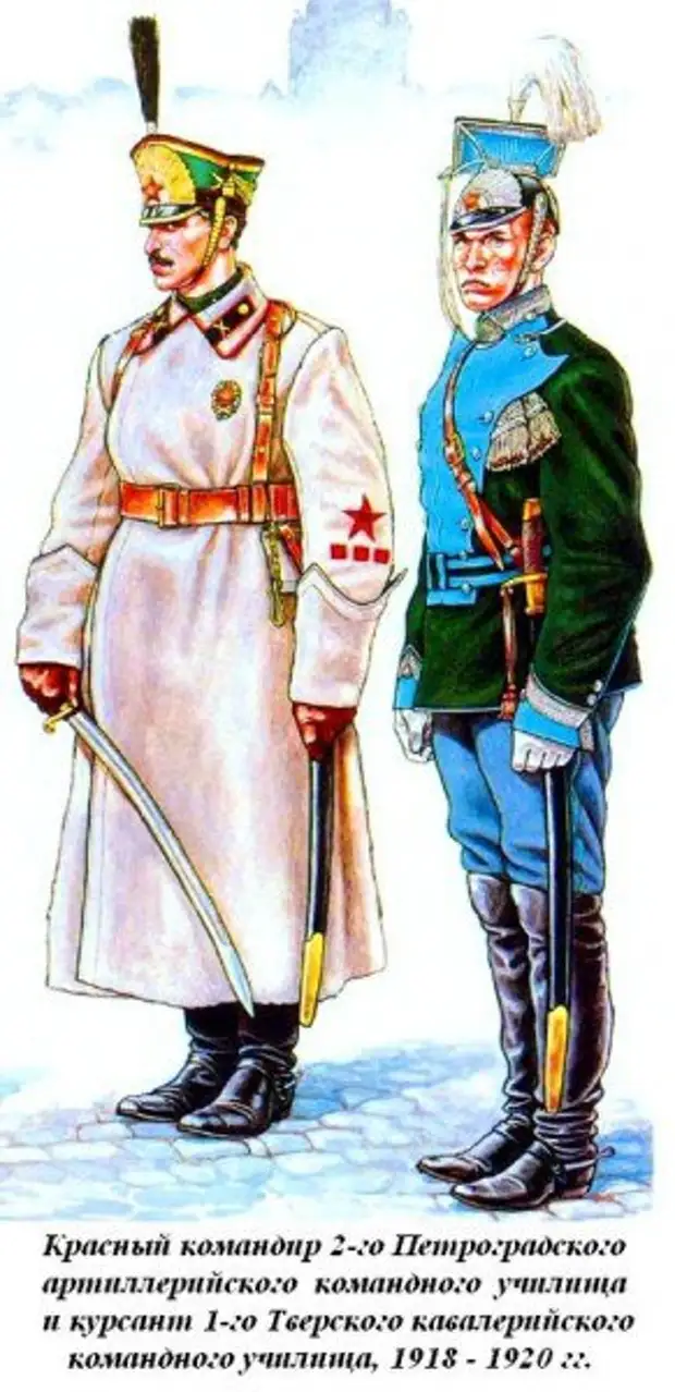 Интересная форма войск Красной армии.