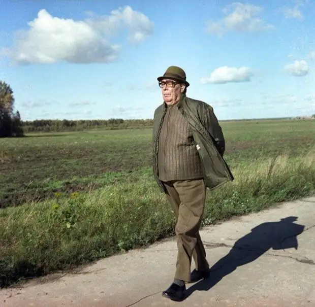 Брежнев и Тито на охоте. Украина, 1973г.