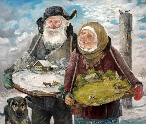 Рисунки Леонида Баранова