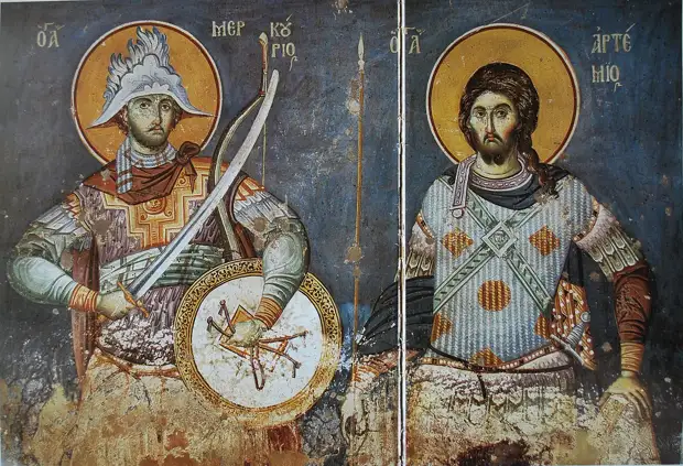 Византийское оружие и доспехи на изобразительных источниках