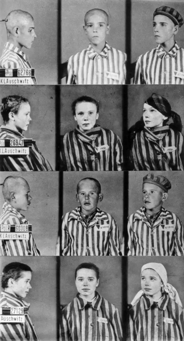 Дети Освенцима.