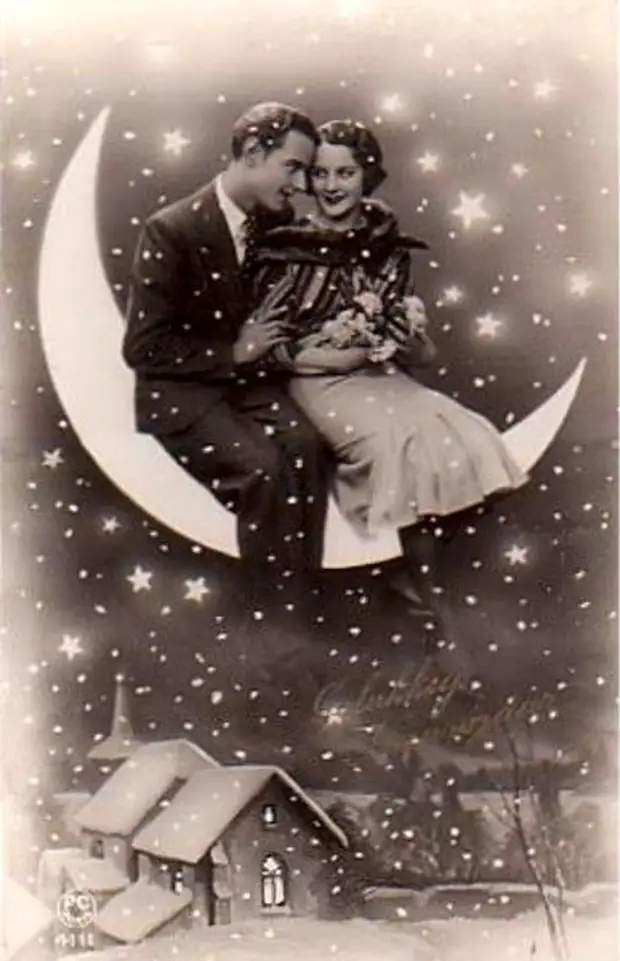 Винтажная лунная романтика.
