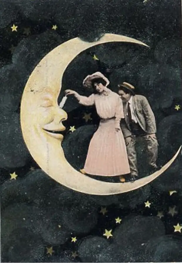 Винтажная лунная романтика.