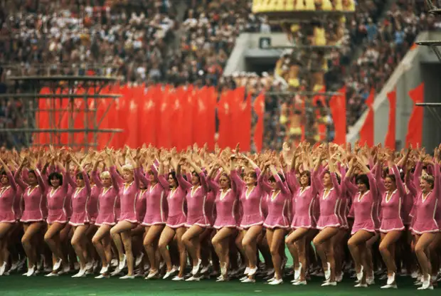 Opening Ceremony for the 1980 Olympic Games