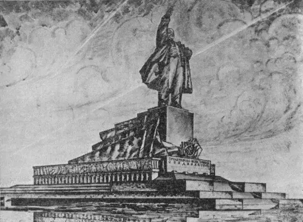 Проекты маяка "Ленин", которые могли бы стоять в Ленинградском торговом порту.