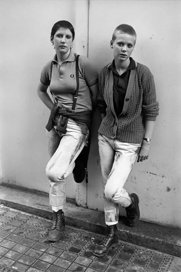 Лондонские скинхеды, фотографии Дерека Риджерса, начало 1980-х