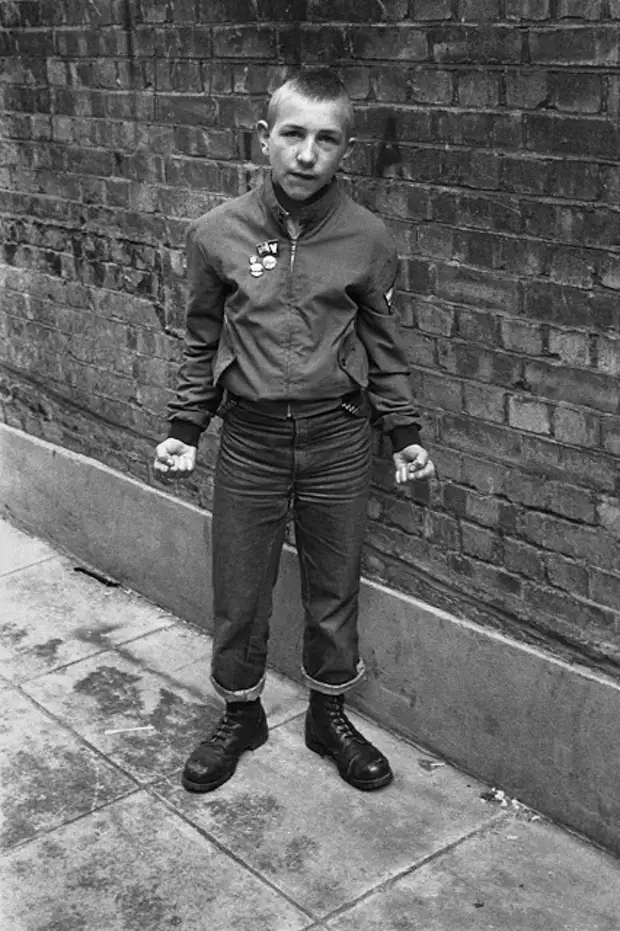Лондонские скинхеды, фотографии Дерека Риджерса, начало 1980-х