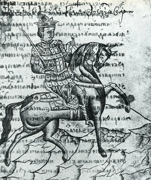 Царь Иван Грозный в средневековых миниатюрах.