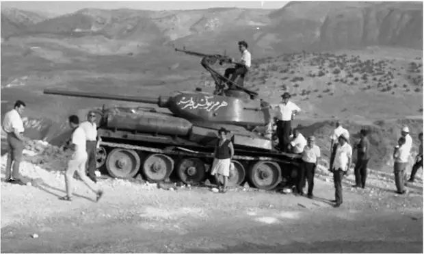 Танки Т- 34/85 Сирийской армии,1967-1972г.