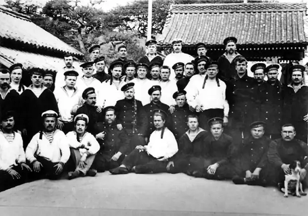 Русские военнопленные в Японии. 1905 год