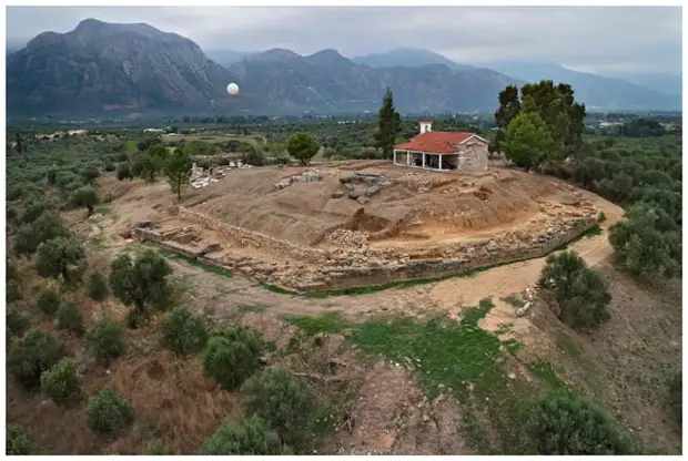 Недалеко от Спарты найден микенский дворец