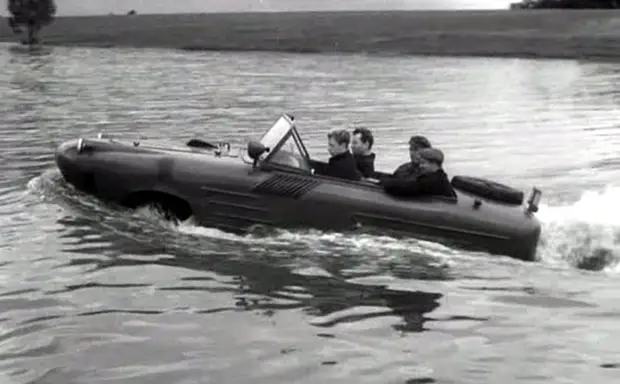 Советские водоплавающие автомобили