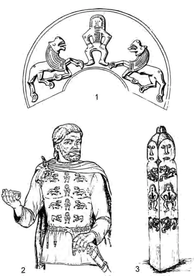 Антропо- и зооморфные изображения в раннеславянской металлопластике