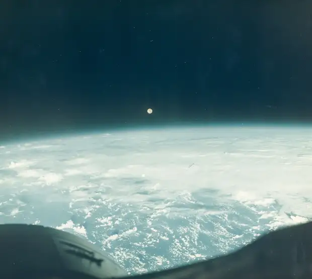 1965, декабрь. Полная Луна над Землей, Джемини-7