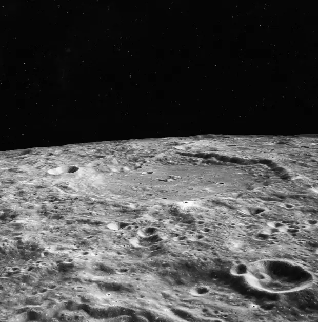 1969. май. Подход лунного модуля к местам возможной посадки «Аполлона-11»