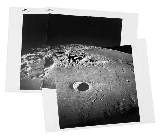 1969. май. Панорама лунной поверхности