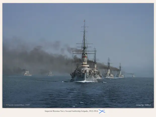 Русский броненосный флот глазами японцев.
