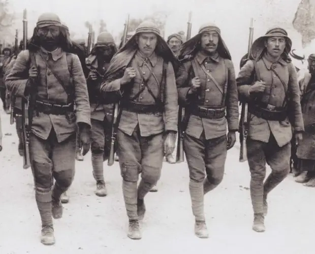 Турецкая армия. 1914 г.