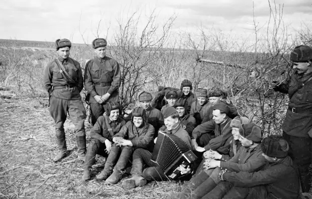 Фронтовая жизнь советских войск