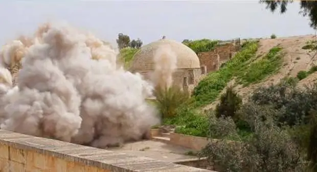 Боевики «Исламского государства» взорвали христианский монастырь IV века