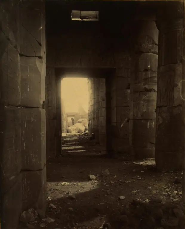 Филе. Руины храма. 1870