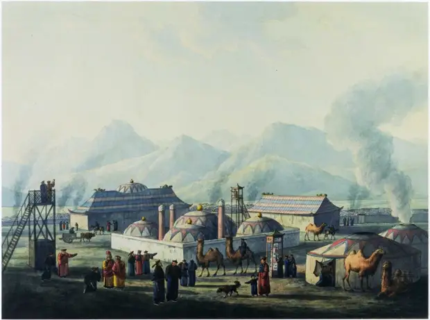 Азия начала 19 века глазами Русских художников.