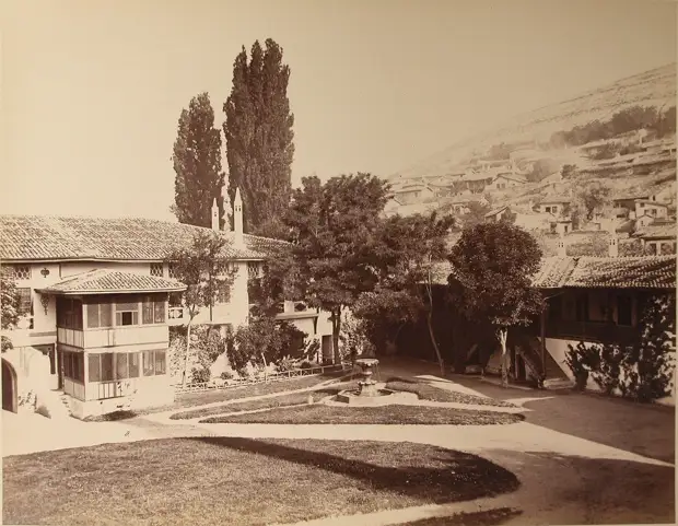 Бахчисарай и Гурзуф в 1880 году
