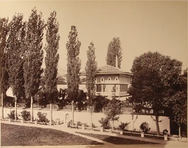 Бахчисарай и Гурзуф в 1880 году