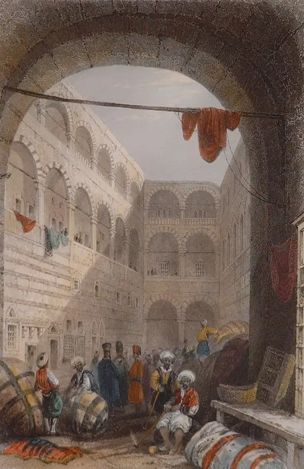 Константинополь на иллюстрациях 19 века.