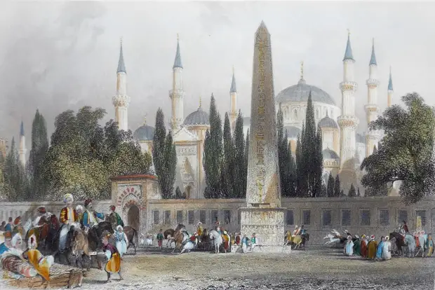 Константинополь на иллюстрациях 19 века.