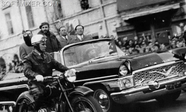 Фидель Кастро в Ленинраде. Кинохроника. 1963 год