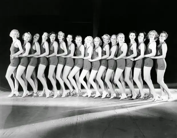 Танцовщицы 1910-20-х годов
