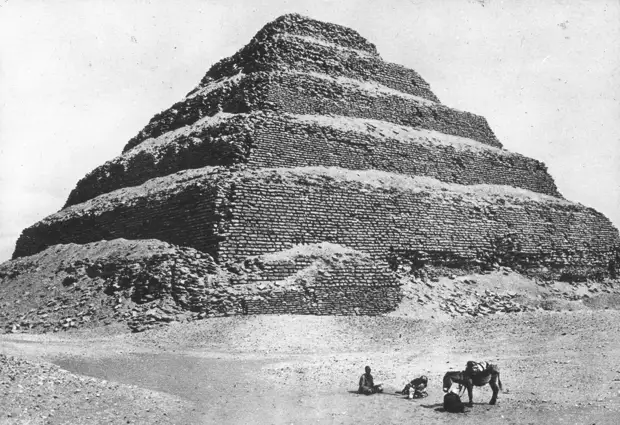 Первые фотографии Древнего Египта