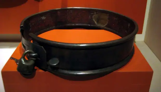 Еще один ошейник североамериканского раба, изготовленный в 1850-х годах