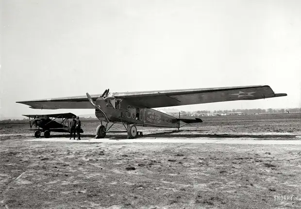 Самолеты и пилоты начала 20-го века на снимках американских фотографов (26)