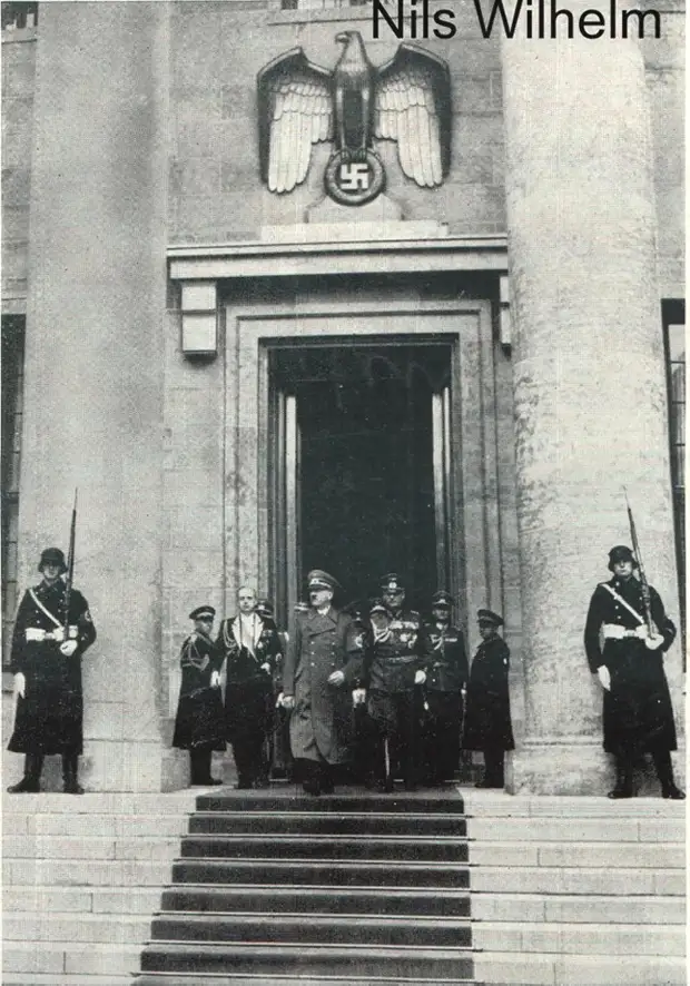 Новая Рейхсканцелярия. Двор Почета. 1939-1940