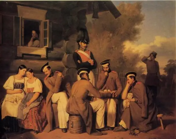 Поселения отставных солдат в 18 веке