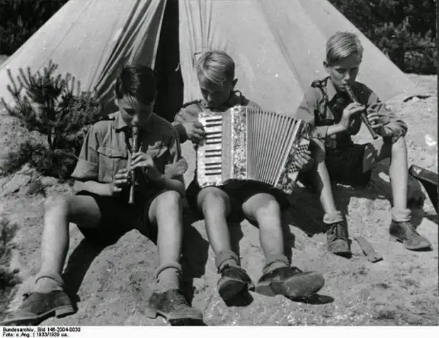 Жизнь и деятельность участников молодёжной организации "Гитлерюгенд" в 1933-38 годы