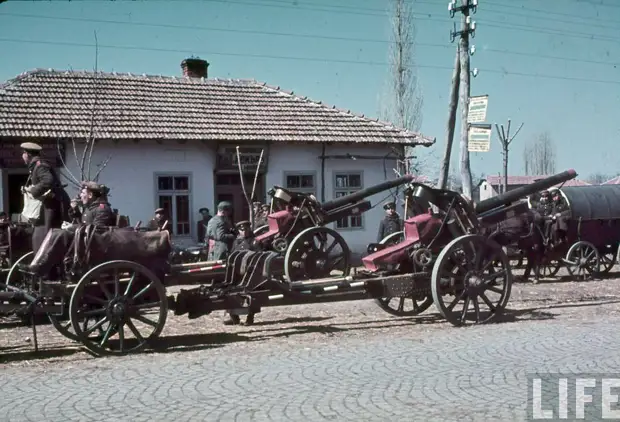 Немецкие войска в Болгарии в 1941году