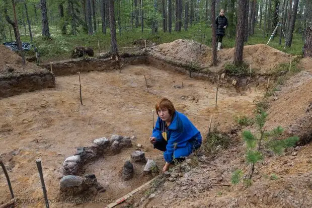 В Карелии найден лабиринт и "многоквартирные" жилища древних